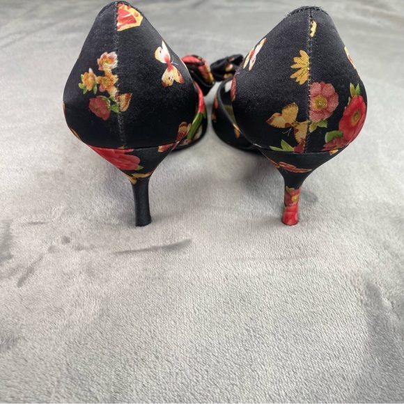 Nina Butterfly Peep Toe Heels Women’s Size 8 - Picture 5 of 10